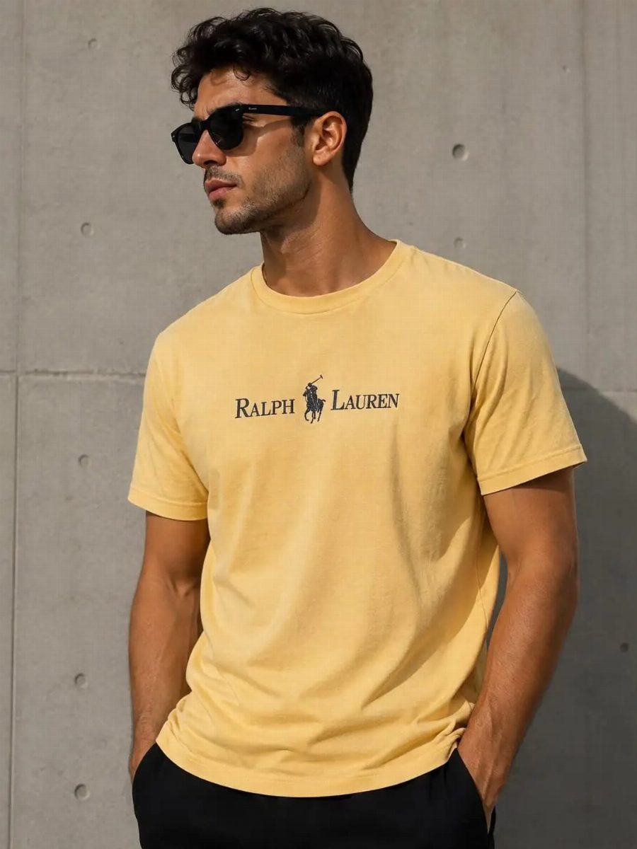 CAMISA 30.1 RALPH LAUREN - AMARELO
