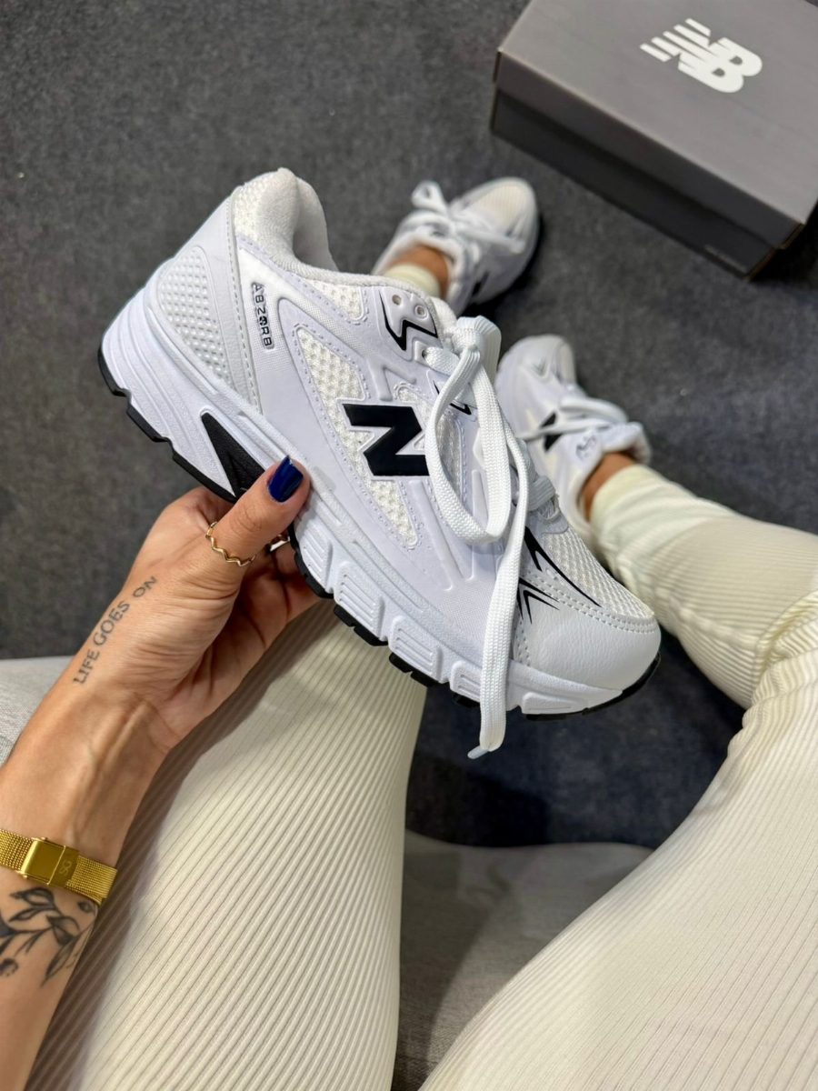 NEW BALANCE RUNNING - BRANCO/PTO