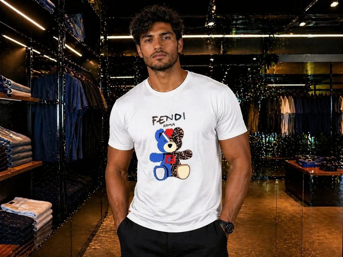 CAMISA 40.1 FENDI - BRANCO URSO