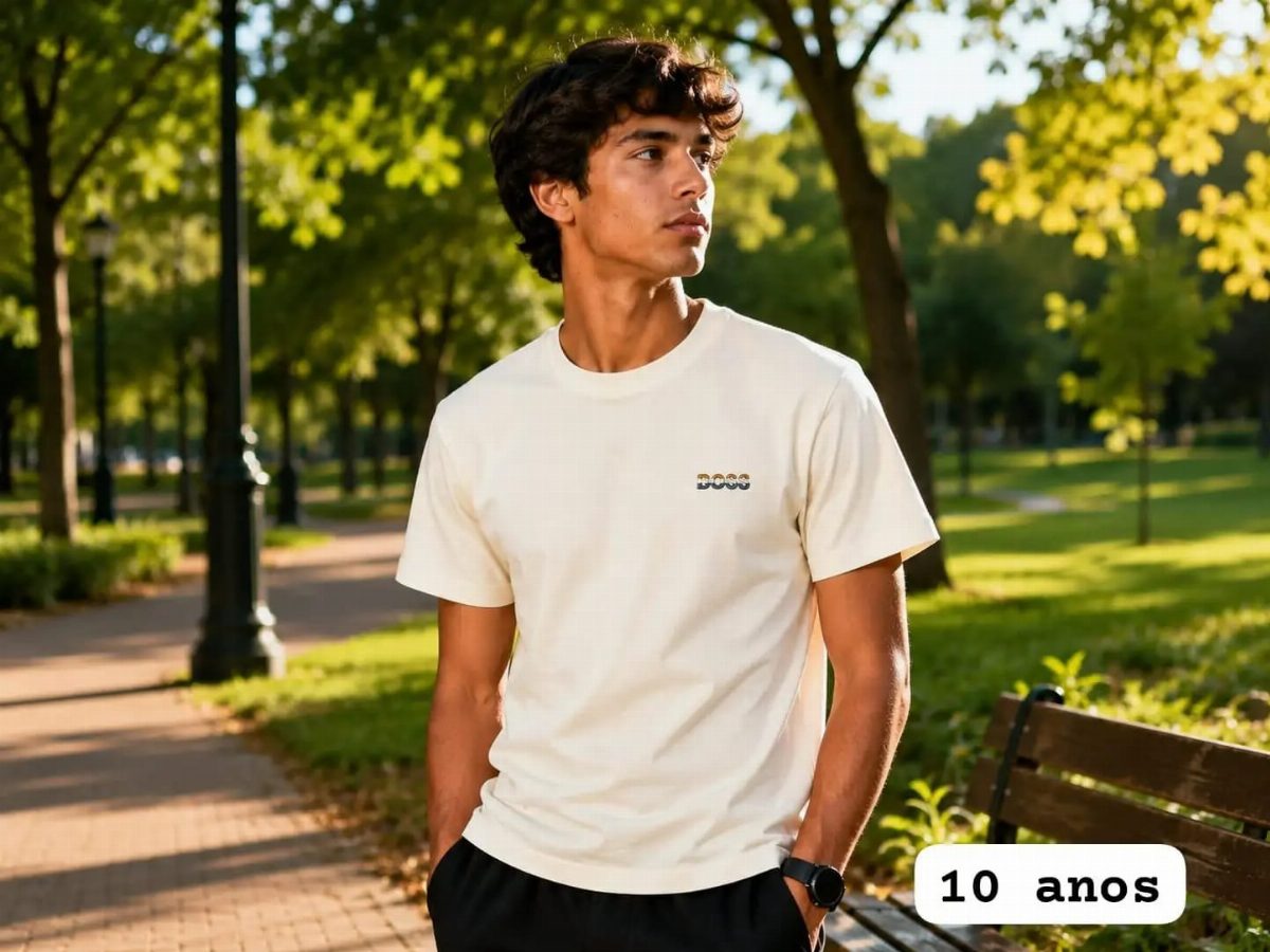 CAMISA INFANTIL BOSS - OFF