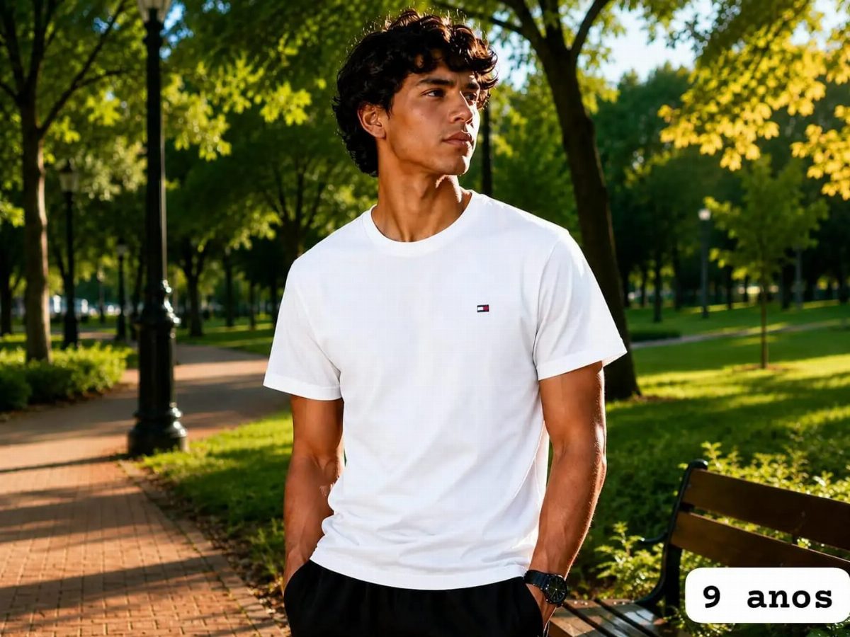 CAMISA INFANTIL TOMMY - BRANCO