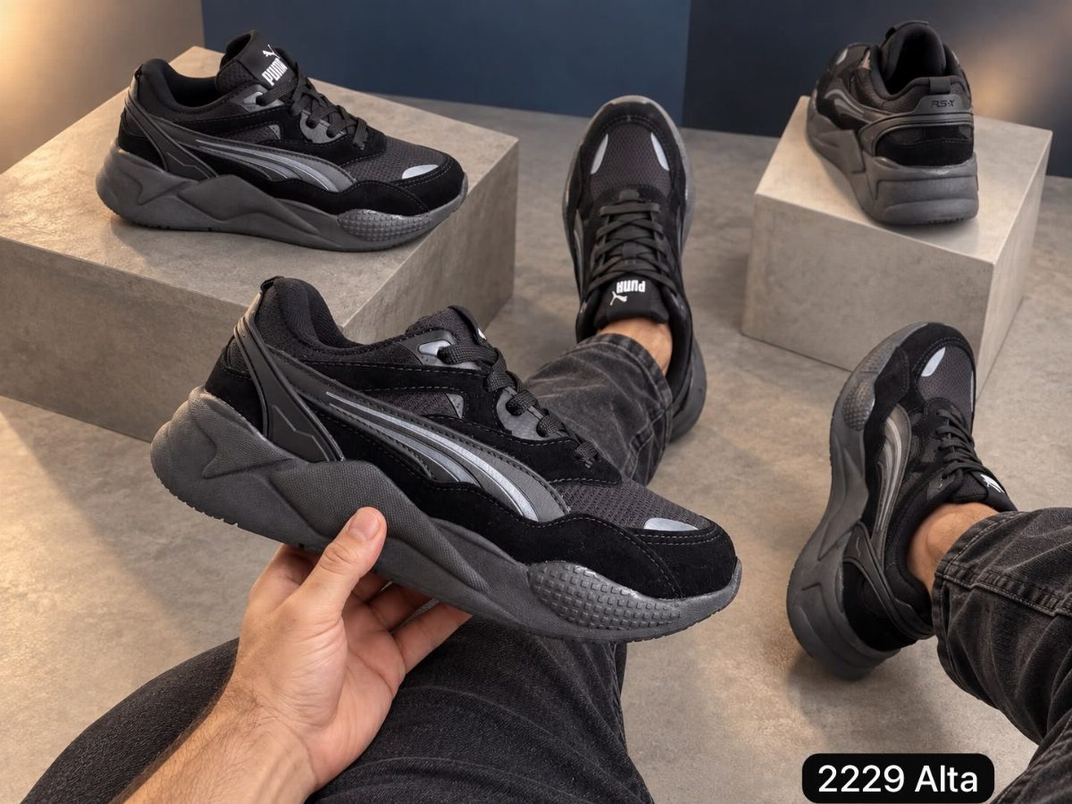 PUMA RS-X- PRETO/PTO