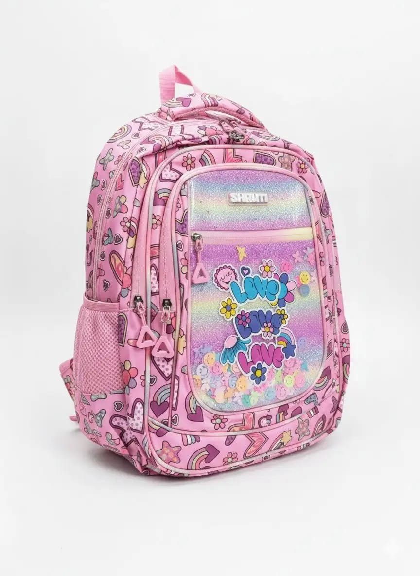MOCHILA FEMININA JUVENIL SHRUTI - ROSA