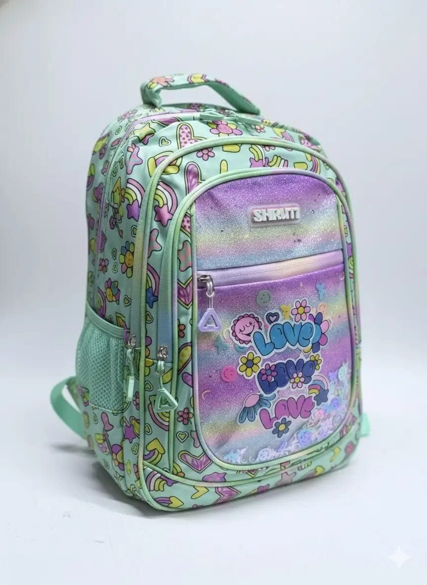MOCHILA FEMININA JUVENIL SHRUTI - VERDE