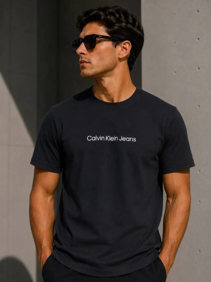 CAMISA PERUANA CALVIN KLEIN - PRETO II