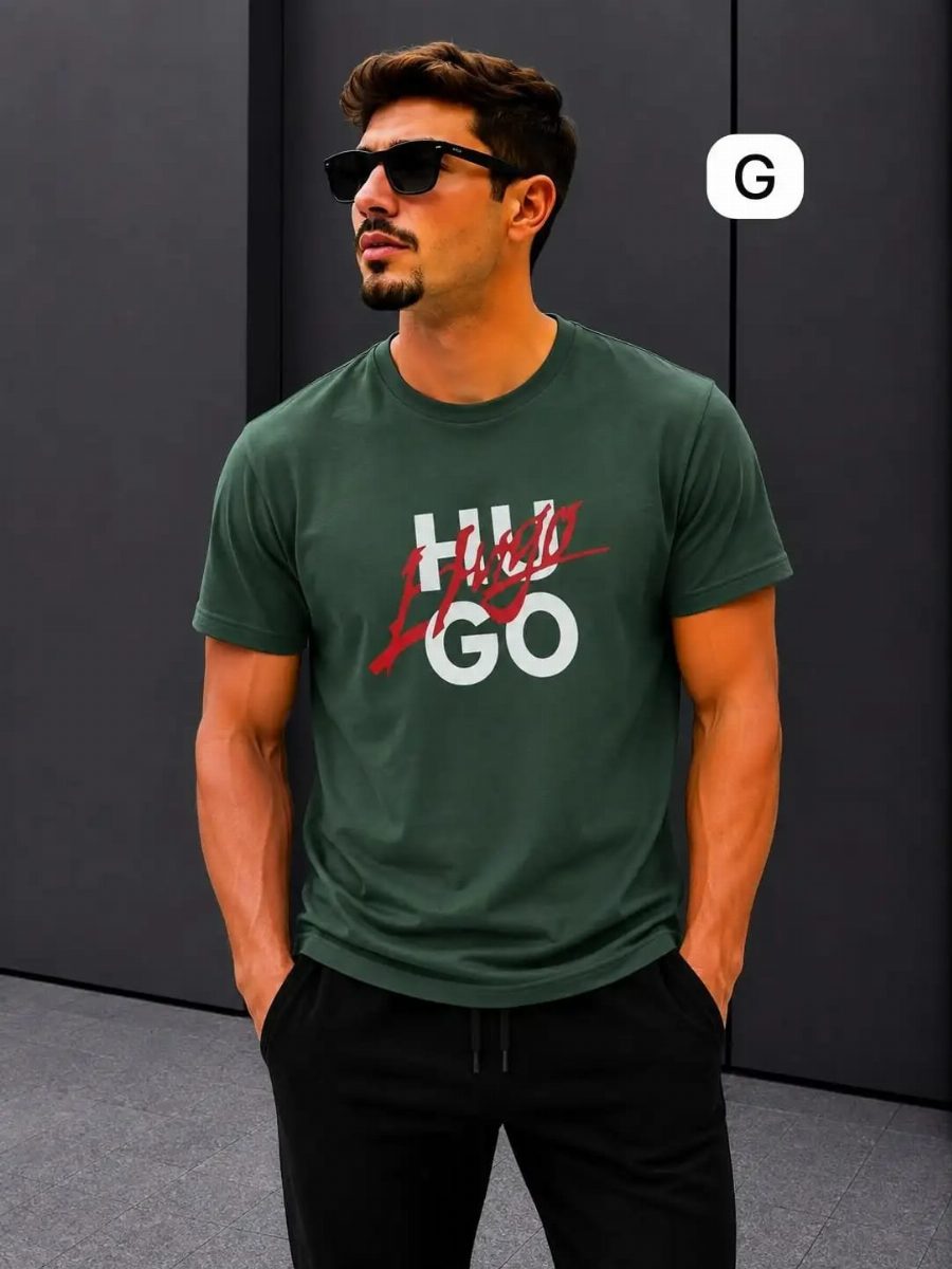 CAMISA PERUANA HUGO BOSS - VERDE
