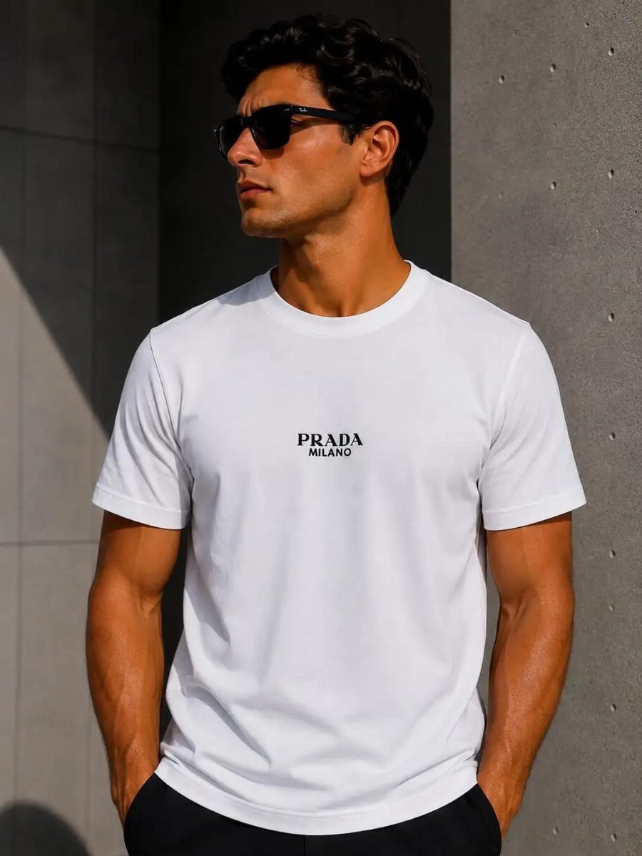 CAMISA PERUANA PRADA - BRANCO