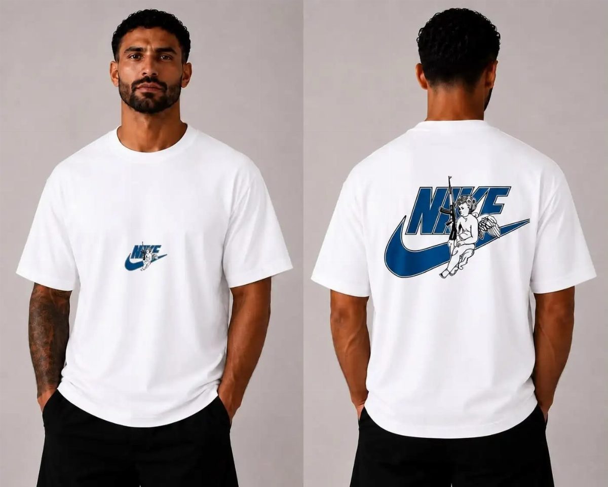 CAMISA OVERSIZED NIKE MASCULINA - BRANCO