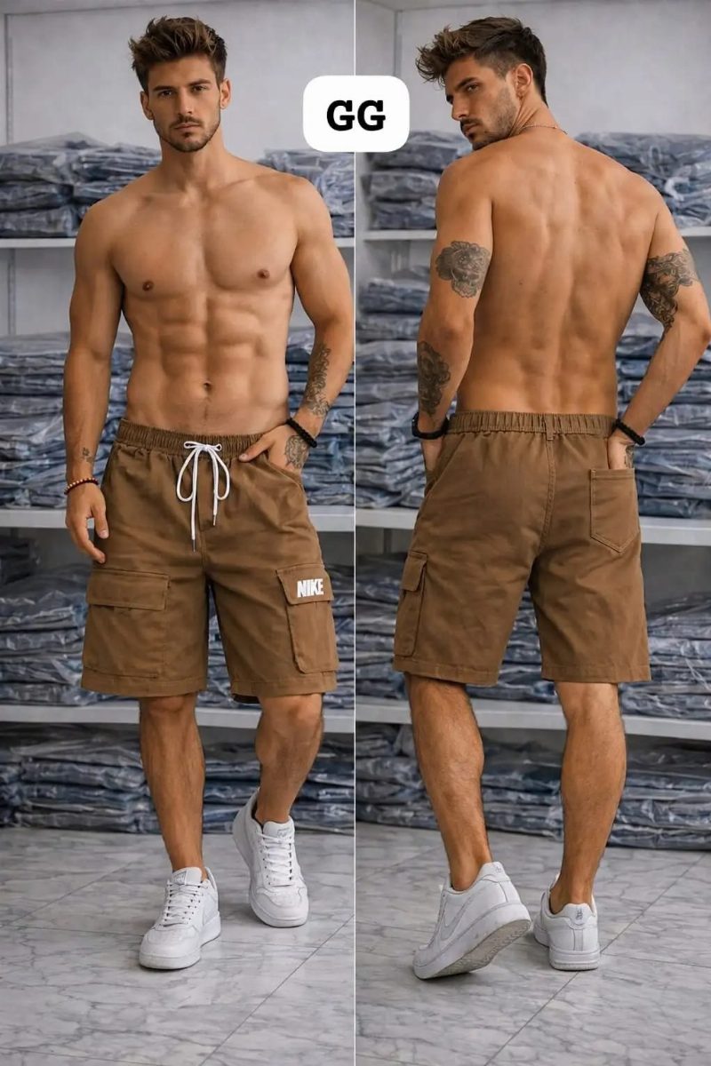 SHORT CARGO NIKE MASCULINO - MARROM