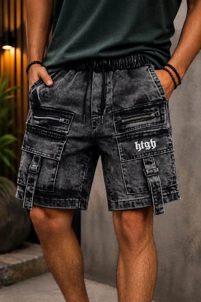 SHORT MASCULINO CARGO STREETWEAR