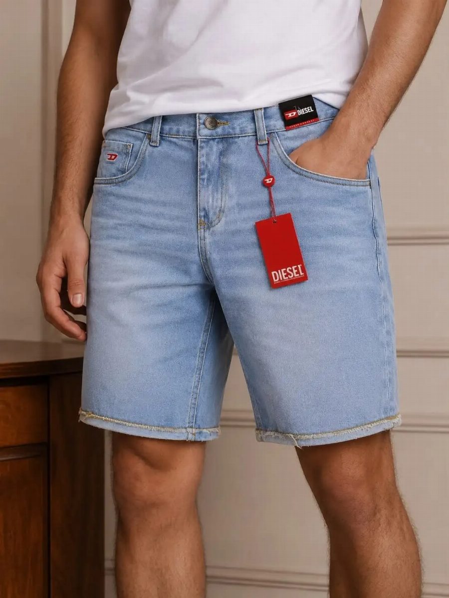 BERMUDA JEANS DIESEL- CLARO