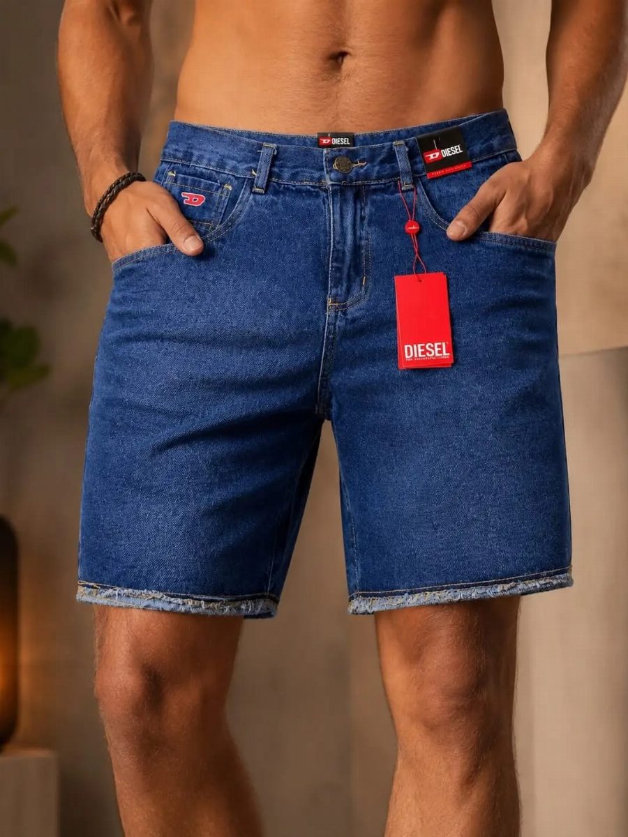BERMUDA JEANS DIESEL- ESCURO