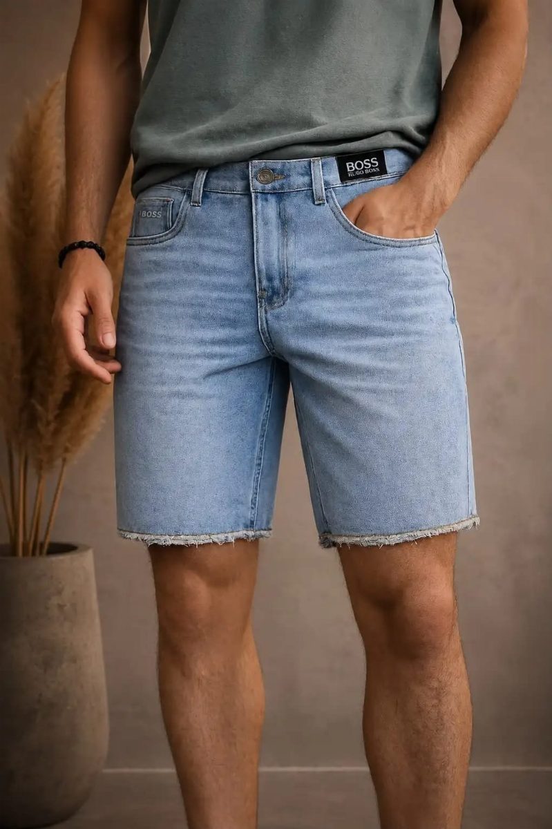 BERMUDA JEANS BOSS - CLARO 01