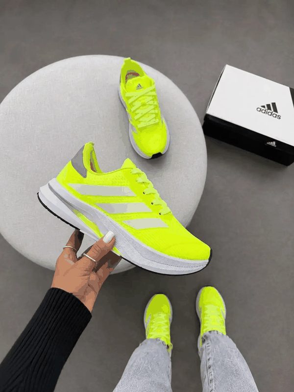 ADIDAS DURAMO PREMIUM - LIMÃO/PRATA/BCO