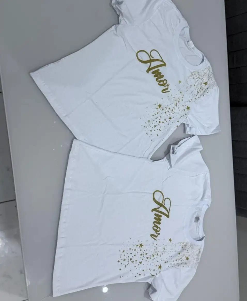 CAMISA FEMININA PALAVRAS - PALAVRA AMOR