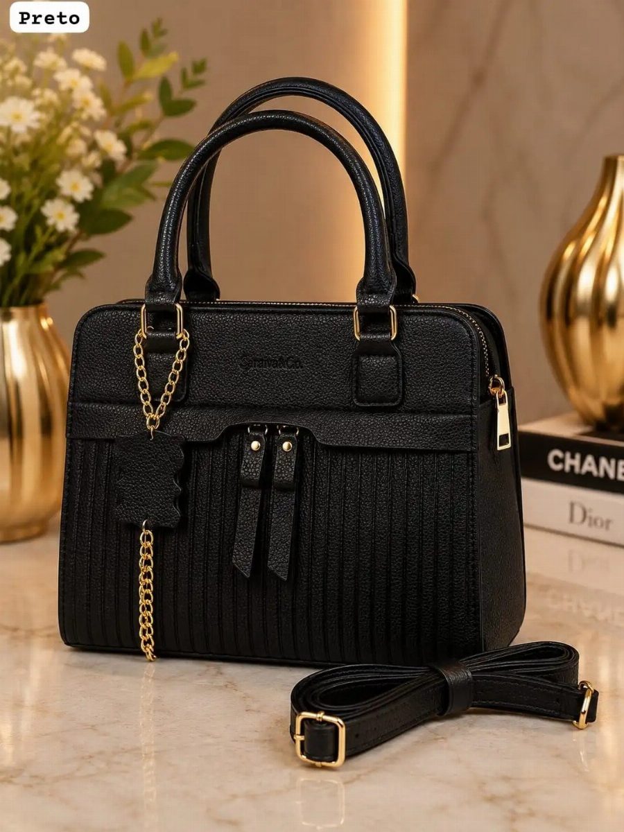 BOLSA FEMININA -- PRETA