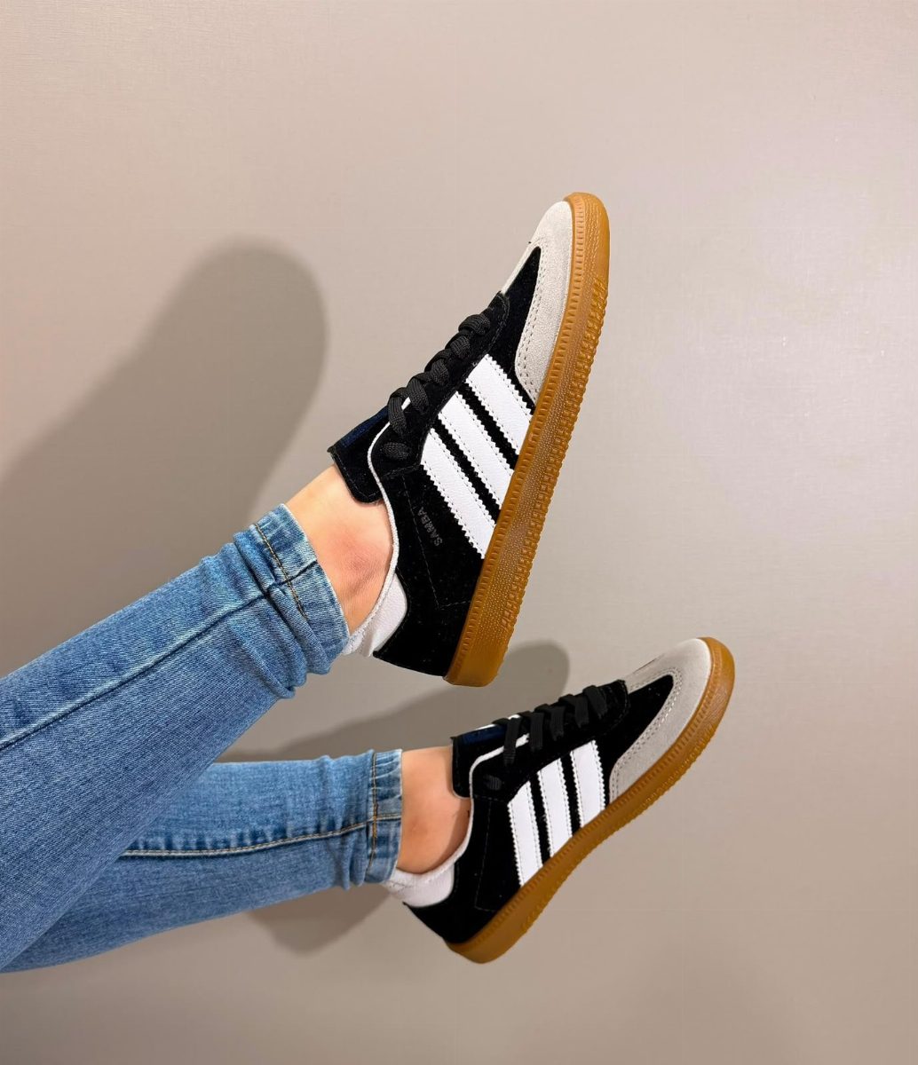 ADIDAS SAMBA - PRETO/BCO/GELO/CARAMELO