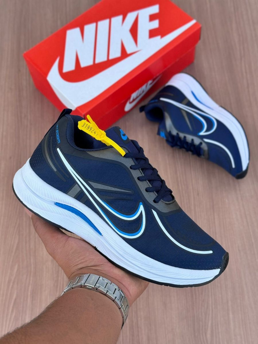 NIKE ZOOM ESPORTIVO - MARINHO/BRANCO