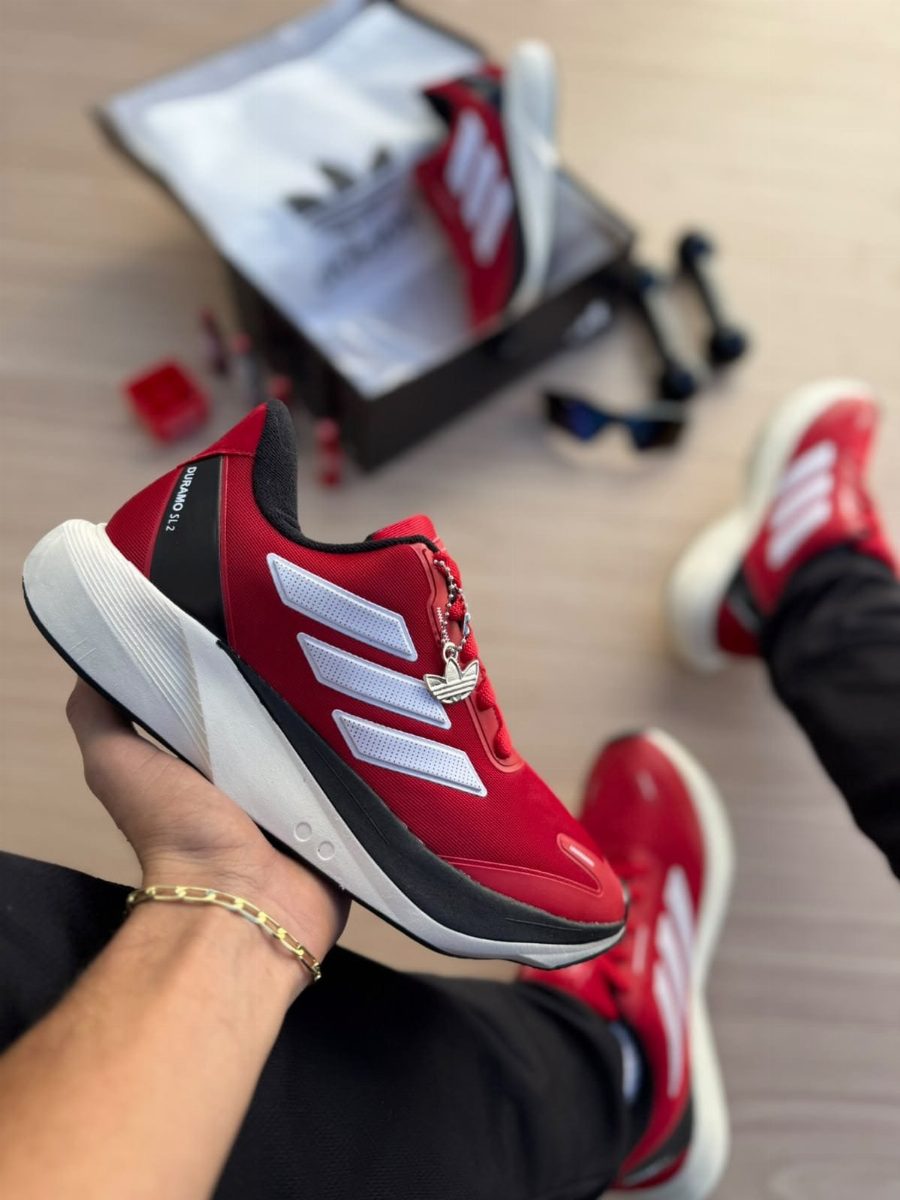 ADIDAS DURAMO CHV - VERMELHO/BRANCO