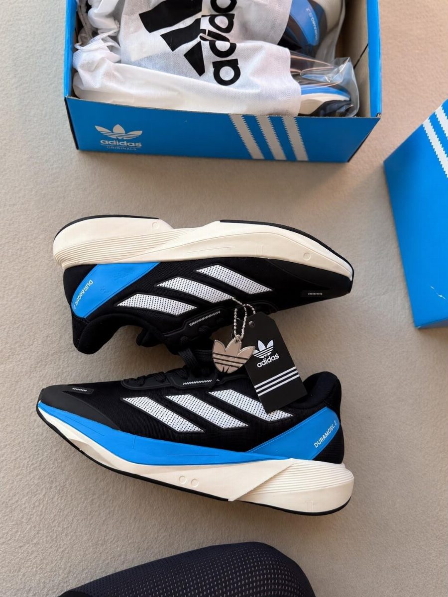 ADIDAS DURAMO CHV - PRETO/AZUL/BRANCO
