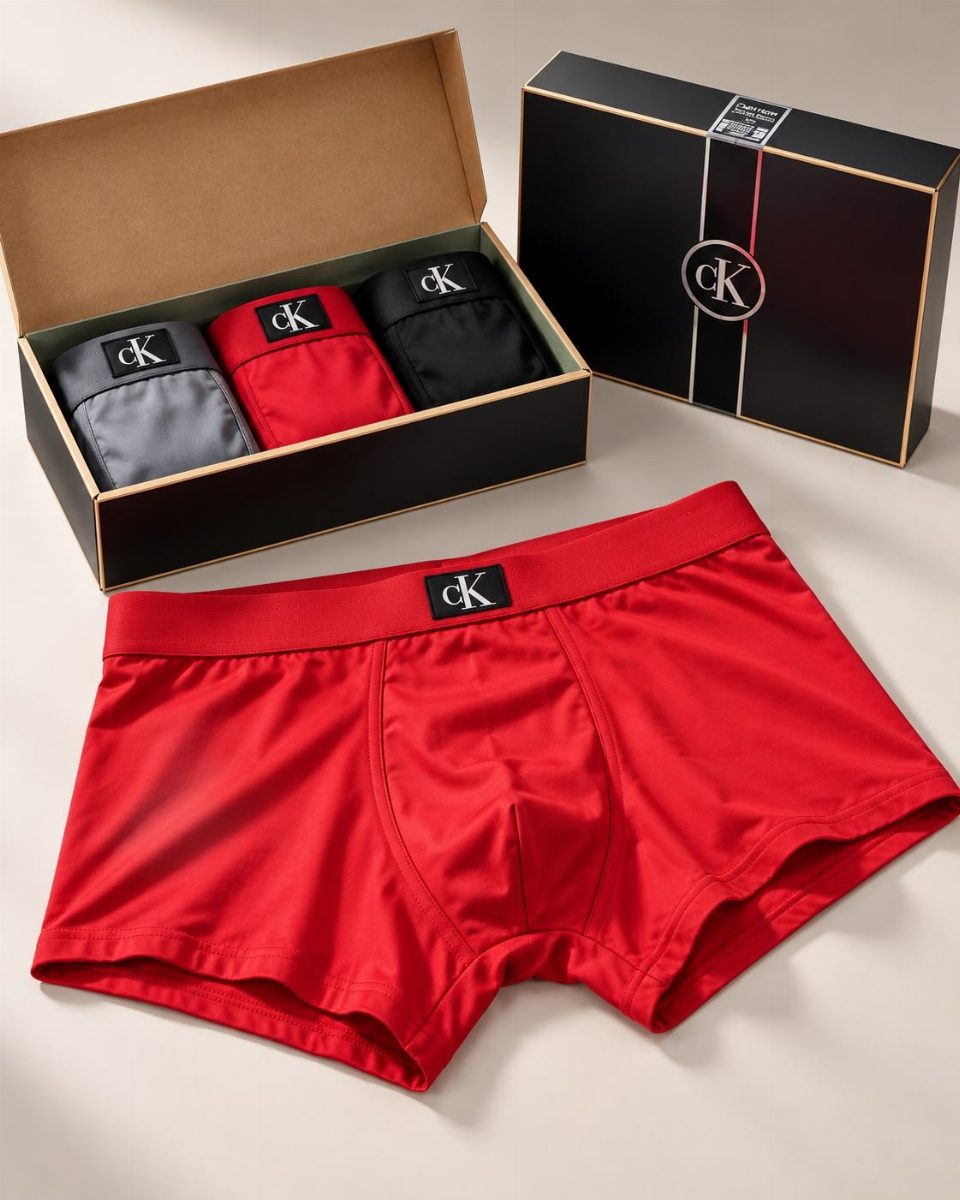 KIT CUECAS 3 PEÇAS - CALVIN KLEIN