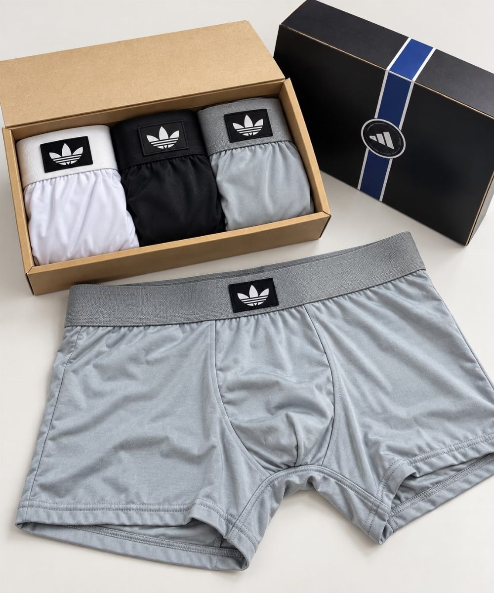 KIT CUECAS 3 PEÇAS - ADIDAS