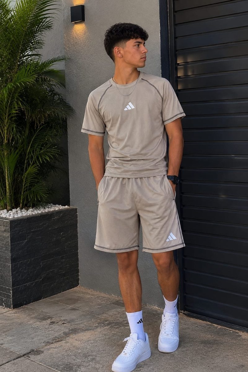 KIT DRY-FIT NIKE - BEGE
