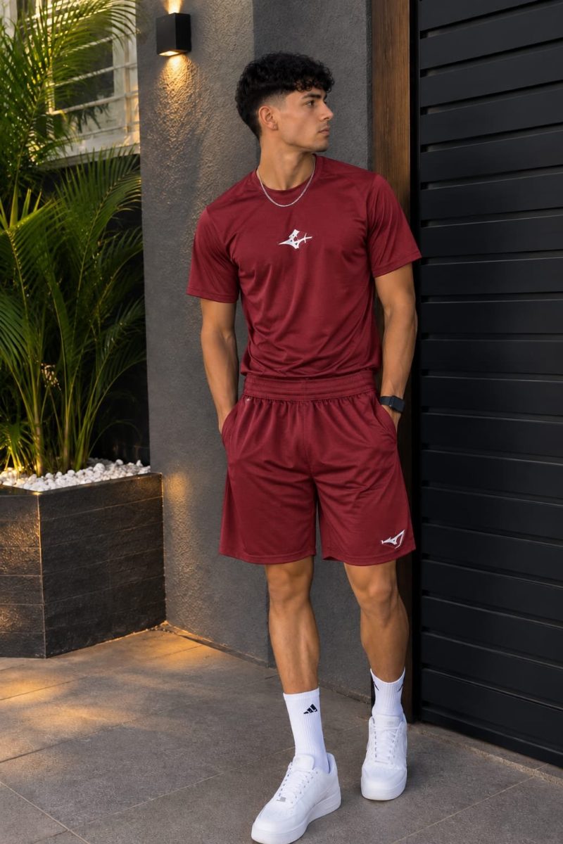 KIT DRY-FIT MIZUNO - VINHO