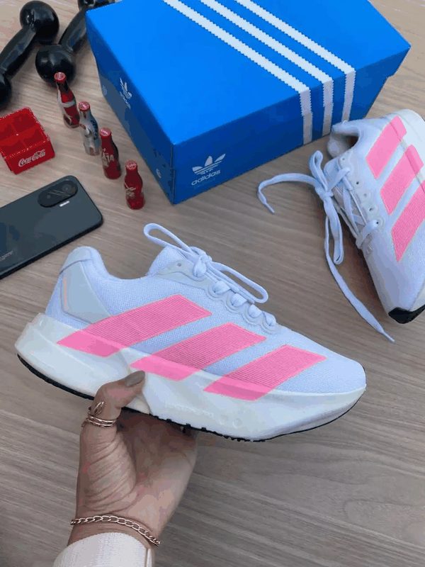ADIDAS ADIZERO PRO 4 - BCO/PINK/OFF