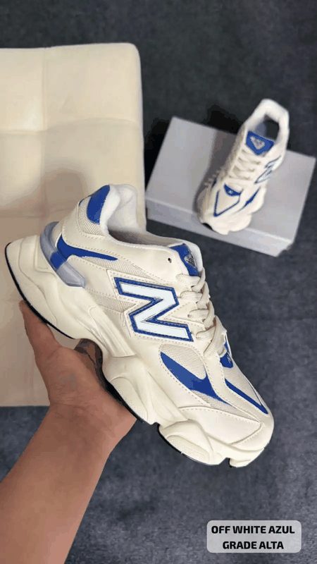 NEW BALANCE 9060 - OFF/MARINHO