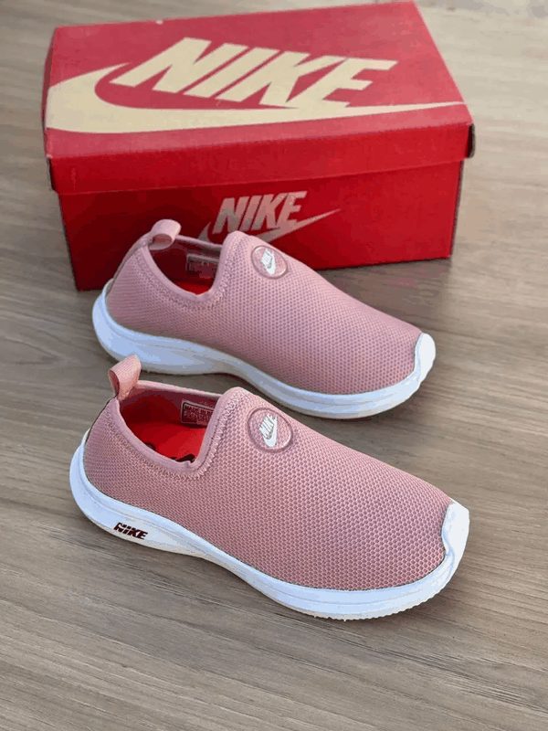 NIKE INFANTIL MEINHA - ROSA/BRANCO