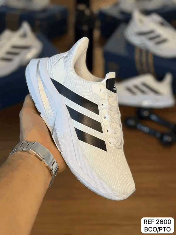 ADIDAS DURAMO SPEED 2 - BRANCO/PRETO