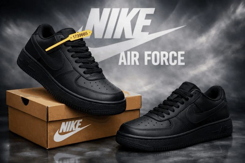 NIKE AIR FORCE TRADICIONAL - PRETO