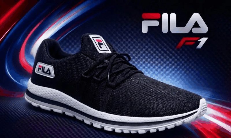 TÊNIS FILA F1 - PRETO/BRANCO/PRETO