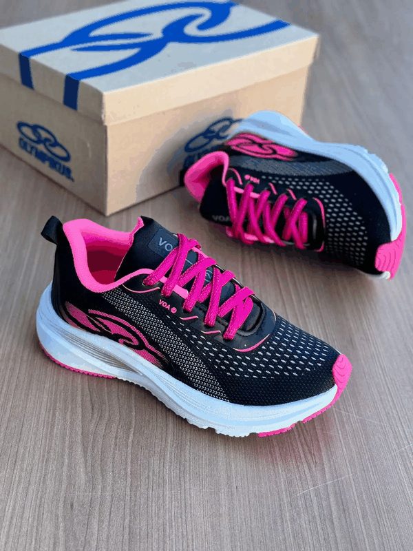 OLYMPIKUS INFANTIL - PTO/BCO/PINK