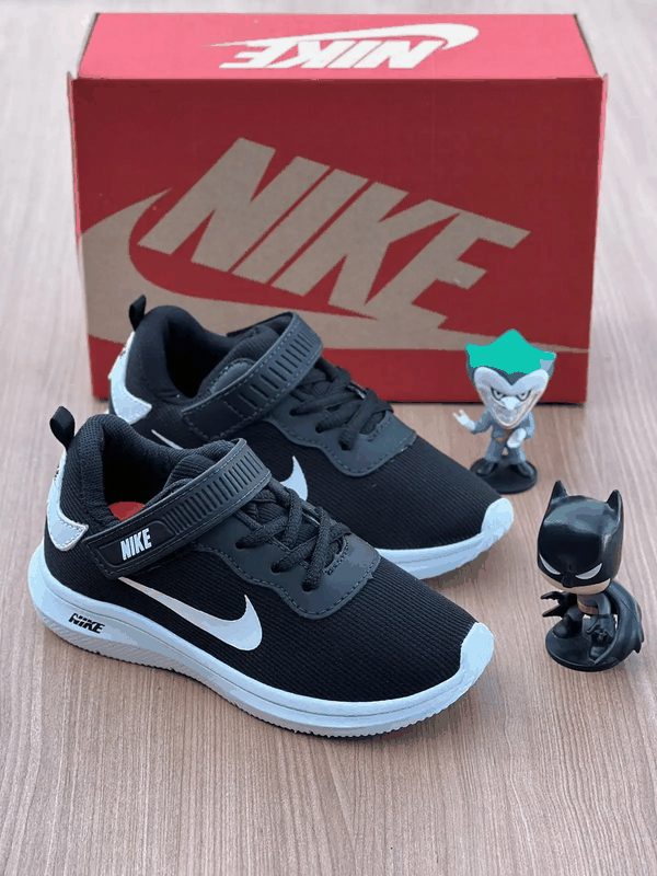 NIKE INFANTIL VELCRO - PTO/BCO