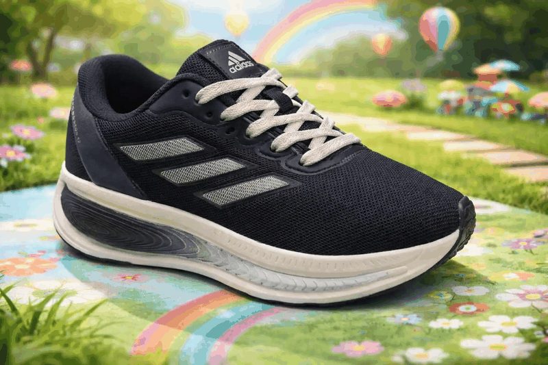 ADIDAS INFANTIL - PRETO/BRANCO