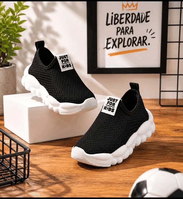JUST FOR KIDS - PRETO/BCO