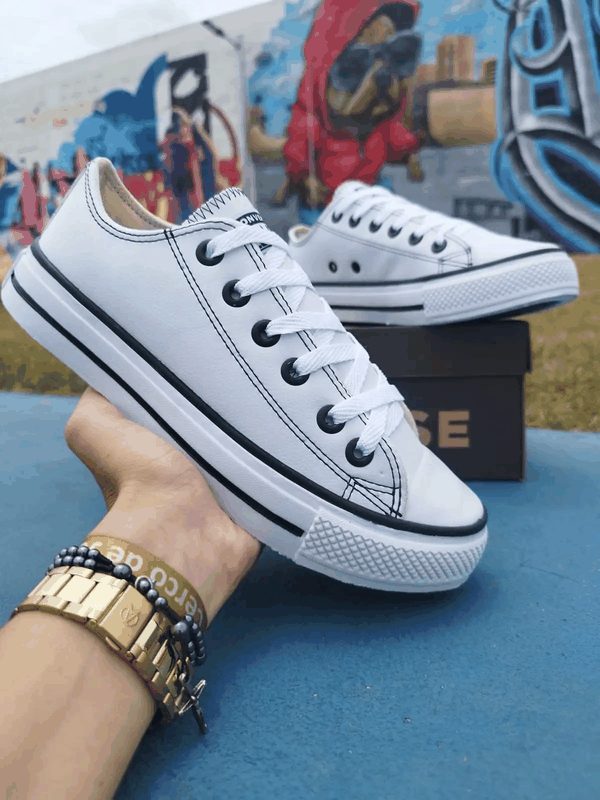 ALL STAR - BRANCO/PTO/BCO